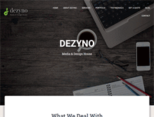 Tablet Screenshot of dezyno.com